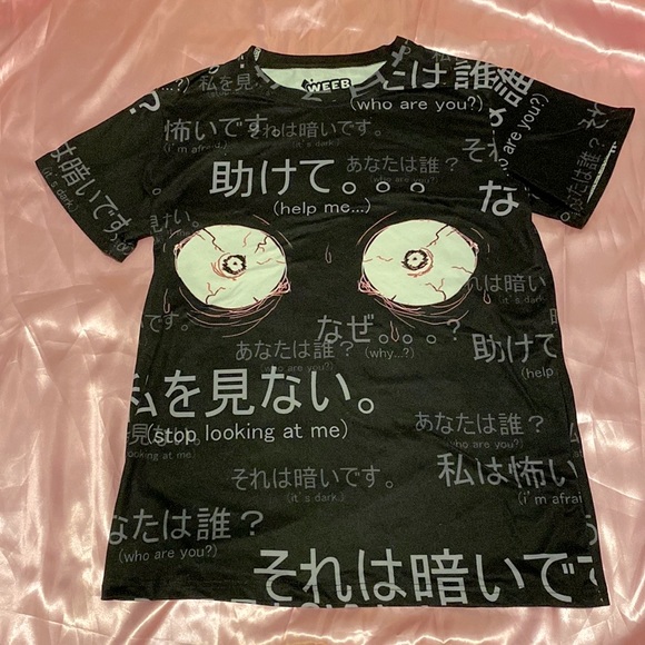 Y2K Grudge/Emo Japan Creepy Shirt - Picture 5 of 5